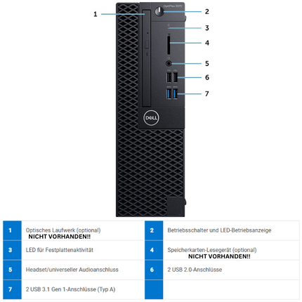 Dell Optiplex 3070 SFF | Intel Core i5-9500 | 8GB RAM | 256GB SSD | Windows 11