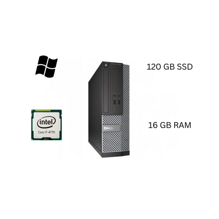 Dell OptiPlex 9020 SFF | Office PC | Intel Core i7-4770 | 16GB 120GB Win10Pro