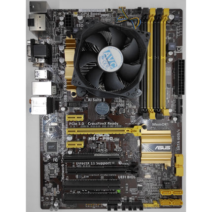 Upgrade Bundle | ASUS H87-PRO &amp; Intel Core i7-4770 | 4 - 16GB DDR3 RAM