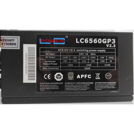 LC Power LC6560GP3 V2.3 | 560W | 80+ bronzes