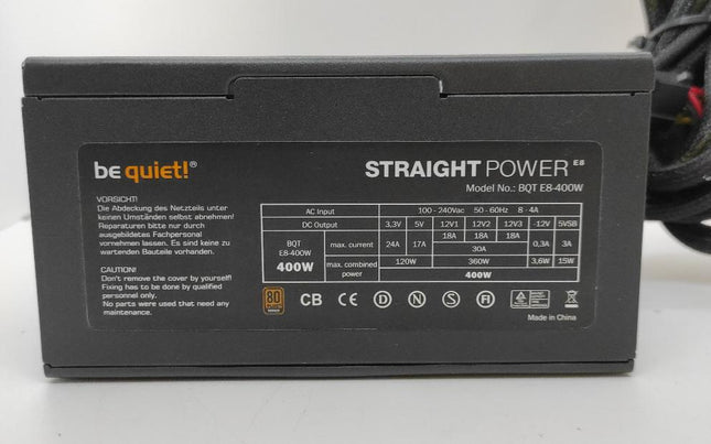 be quiet! Straight Power E8 BQT E8-400W | 400 W