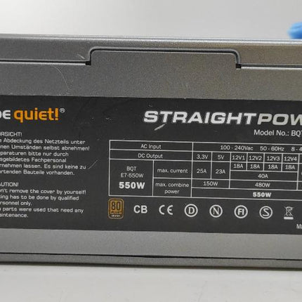 be quiet! Straight Power BQT E7-550W | 80+ | 550W