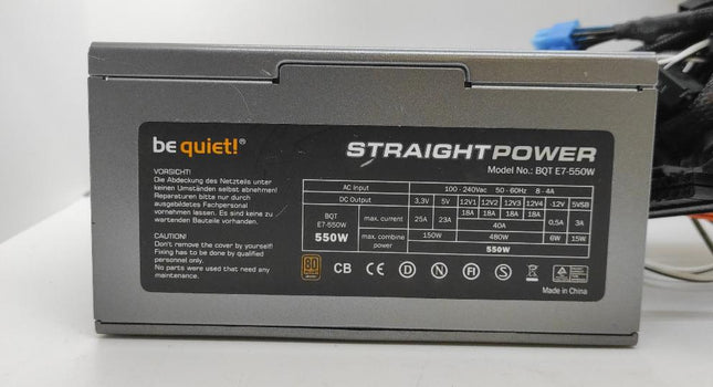 be quiet! Straight Power BQT E7-550W | 80+ | 550W