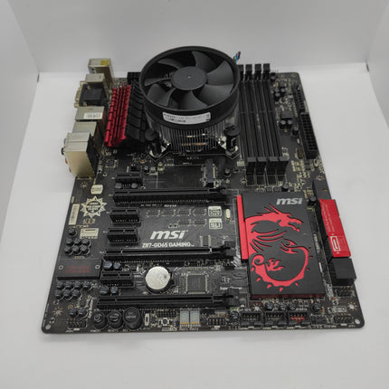 Upgrade Bundle | MSI Z87-GD65 Gaming + Intel Core i7-4770K | 4 - 16 GB RAM