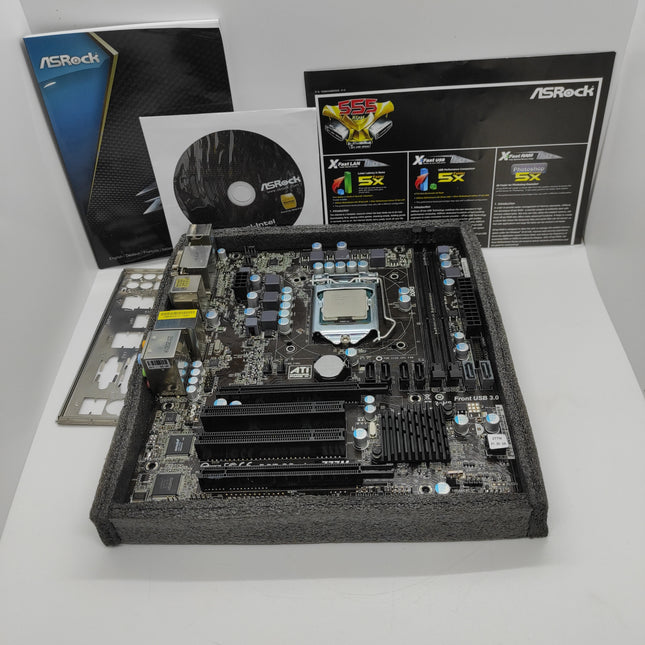 Bundle ASRock Z77M & i5 3570K | 0 - 32 GB