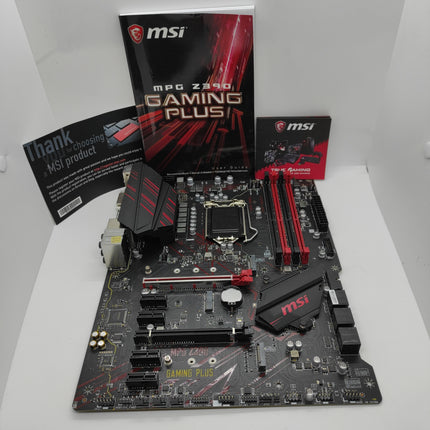 MSI Gaming Z390 Plus inkl. OVP | 4x DDR4 LGA1151 ATX | USB3.1 M.2