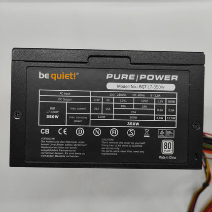 be quiet! Pure Power BQT L7-350W | 80+ | 350W