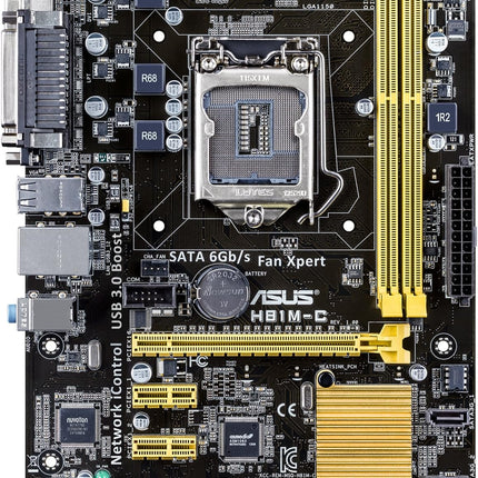 ASUS H81M-C Intel H81 Mainboard Micro ATX Sockel 1150