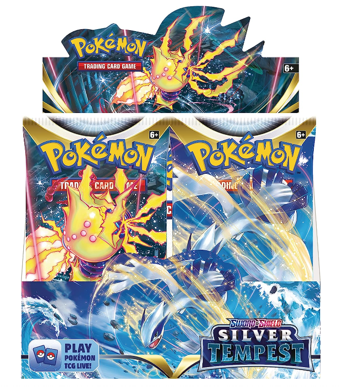 Pokémon Silver Tempest | Silberne Sturmwinde Boosterbox 36 Display EN