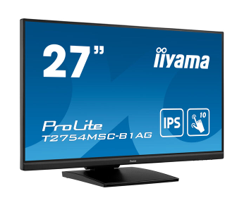 Iiyama ProLite T2754MSC-B1AG IPS Touchscreen Monitor 4ms FHD 68,6 cm (27" - 27 Zoll)