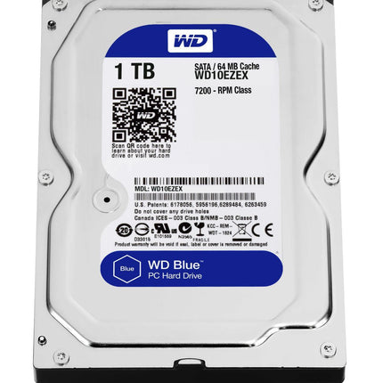 HDD WD Blue WD10EZEX 1TB/8,9/600/72 Sata III 64MB (D)