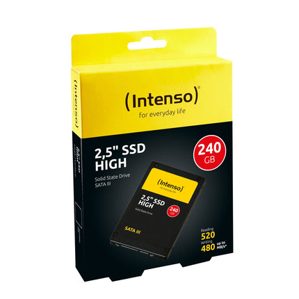 SSD Intenso 240GB HIGH SATA3 2,5 intern 3813440