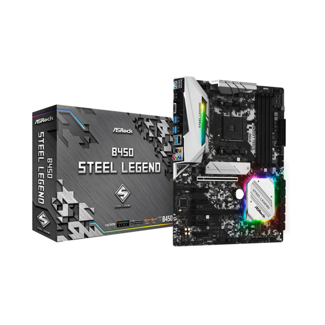 ASROCK B450 STEEL LEGEND (AM4) (D)