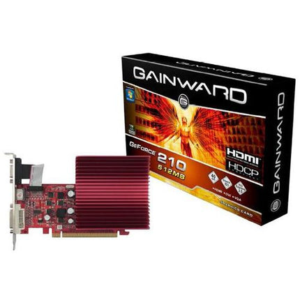 GAINWARD GeForce 210 512MB 256 Bit GDDR2 PCI-E x16 VGA DVI HDMI