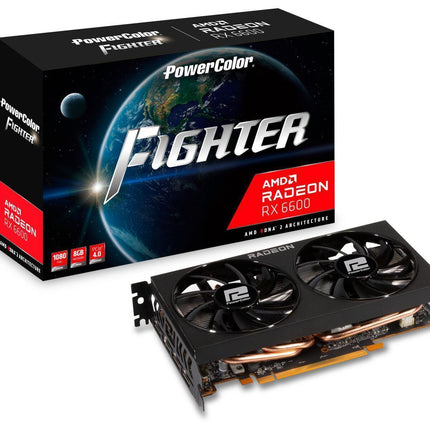 VGA PowerColor Radeon Fighter RX 6600 8GB GDDR6