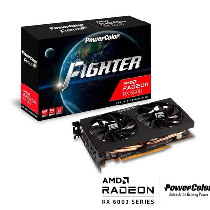 VGA PowerColor Radeon Fighter RX 6600 8GB GDDR6