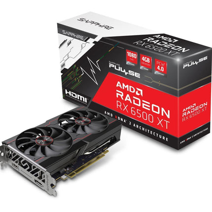 VGA SAPPHIRE Pulse RADEON RX 6500 XT 4GB Gaming OC GDDR6 (UEFI)