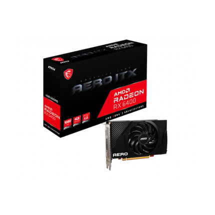 VGA MSI Radeon RX 6400 4GB AERO ITX