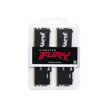 DDR5 16GB KIT 2x8GB PC 5200 Kingston FURY Beast RGB KF552C40BBAK2-16