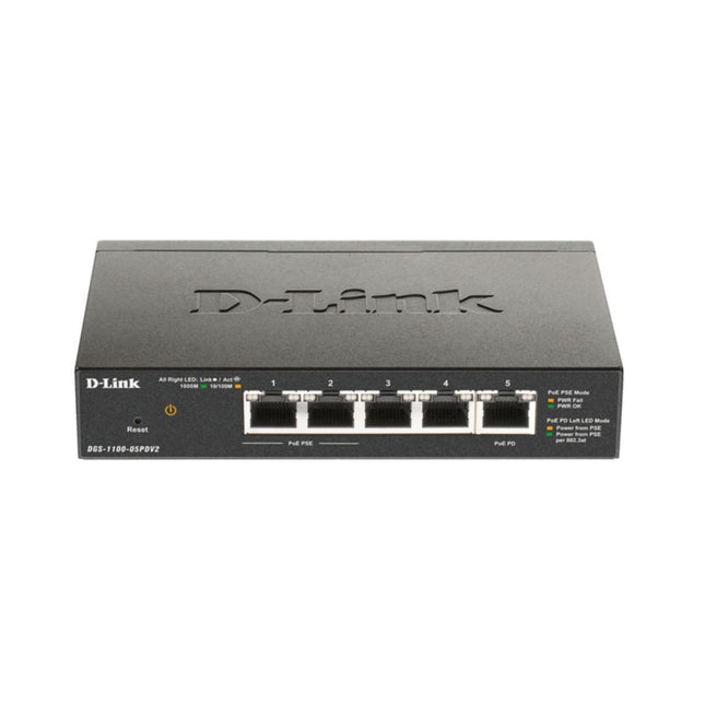 D-Link Switch 5-Port 10/100/1000 DGS-1100-05PDV2