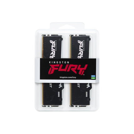 DDR5 32GB KIT 2x16GB PC 5600 Kingston FURY Beast RGB EX KF556C36BBEAK2-32