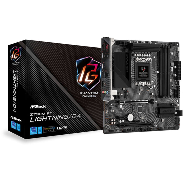 ASROCK Z790M PG LIGHTNING/D4 (1700) (D)