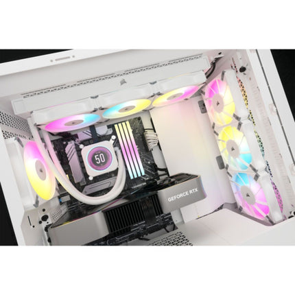 Cooler Corsair iCUE H150i ELITE LCD XT white Display