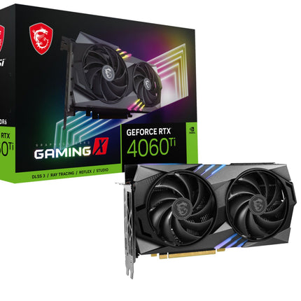 VGA MSI GeForce® RTX 4060 TI 8GB Gaming X