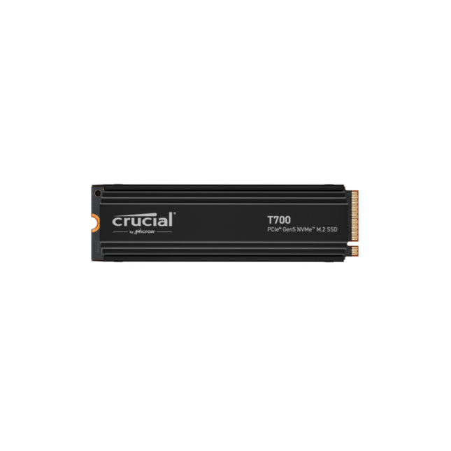 SSD Crucial 4TB T700 CT4000T700SSD5 PCIe M.2 NVME Gen5 Heatsink