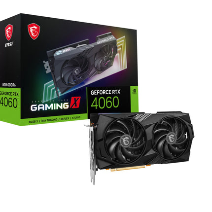 VGA MSI GeForce® RTX 4060 8GB Gaming X