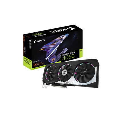 VGA Gigabyte GeForce® RTX 4060 8GB AORUS ELITE