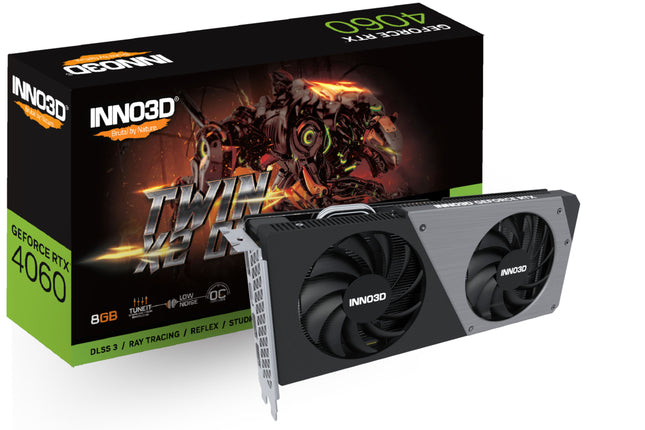 VGA Inno3D GeForce® RTX 4060 8GB Twin X2 OC