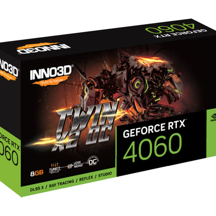 VGA Inno3D GeForce® RTX 4060 8GB Twin X2 OC