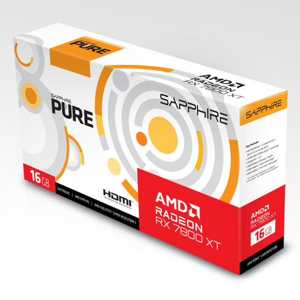 VGA SAPPHIRE PURE RADEON RX 7800 XT 16GB Gaming OC GDDR6 (UEFI)