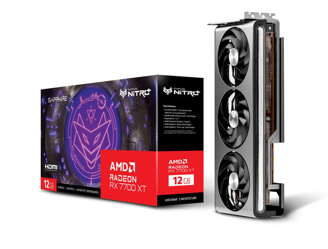 VGA SAPPHIRE NITRO+ RADEON RX 7700 XT 12GB Gaming OC GDDR6 (UEFI)