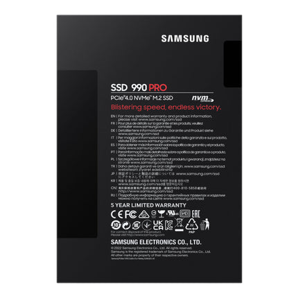 SSD Samsung 990 Pro M.2 4TB NVMe MZ-V9P4T0BW PCIe 4.0 x4