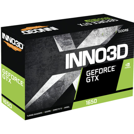 VGA Inno3D GeForce® GTX 1650 4GB GDDR6 Twin X2 OC