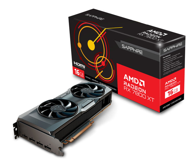 VGA SAPPHIRE RADEON RX 7800 XT 16GB Gaming GDDR6 (UEFI)