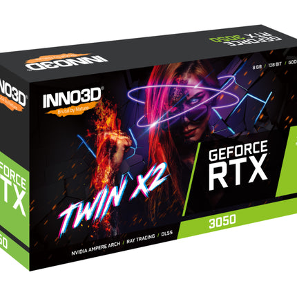 VGA Inno3D GeForce® RTX 3050 8GB Twin X2