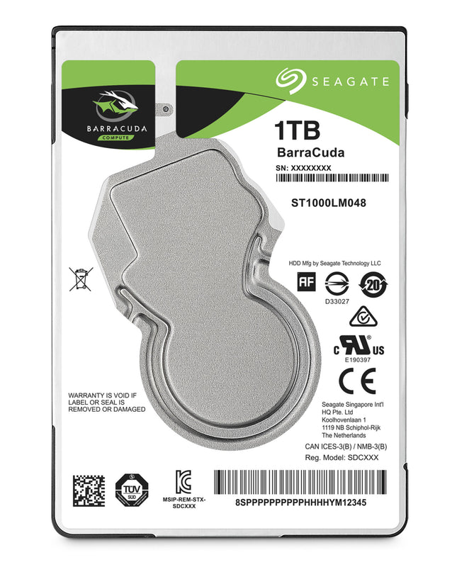 HDD 2,5 Seagate BarraCuda ST1000LM048 1TB Sata 128MB