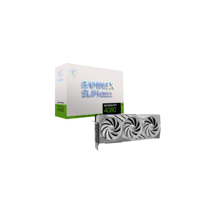 VGA MSI GeForce® RTX 4080 16GB Gaming X Slim White