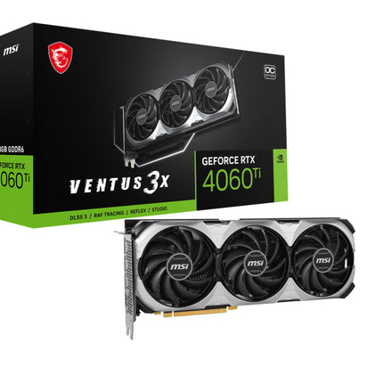 VGA MSI GeForce® RTX 4060 TI 8GB Ventus 3X OC