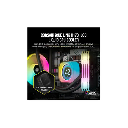 Cooler Corsair iCUE H170i LCD Wasserkühlung CW-9061009-WW