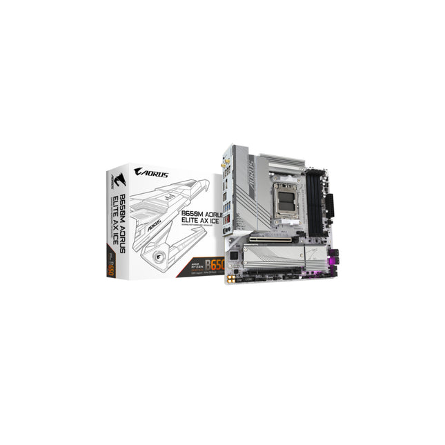 Gigabyte GA-B650M-AORUS Elite AX Ice (AM5) (D)