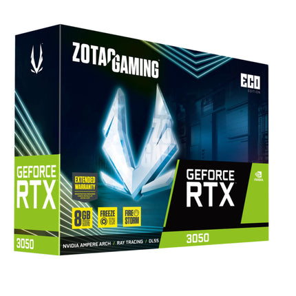 VGA ZOTAC GeForce® RTX 3050 8GB ECO