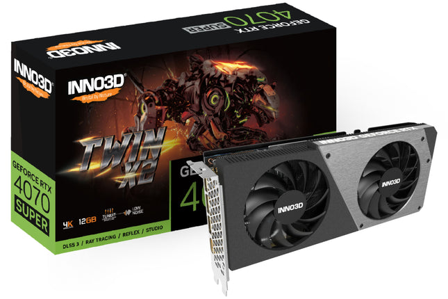 VGA Inno3D GeForce® RTX 4070 12GB SUPER Twin X2