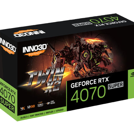 VGA Inno3D GeForce® RTX 4070 12GB SUPER Twin X2