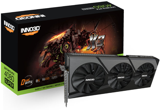 VGA Inno3D GeForce® RTX 4080 16GB SUPER X3