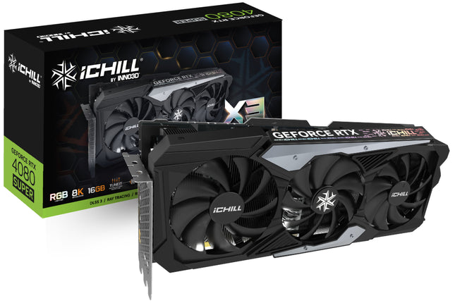 VGA Inno3D GeForce® RTX 4080 16GB SUPER ICHILL X3