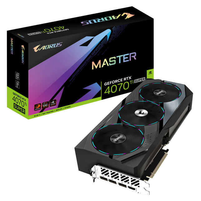 VGA Gigabyte GeForce® RTX 4070 Ti SUPER 16GB AORUS MASTER